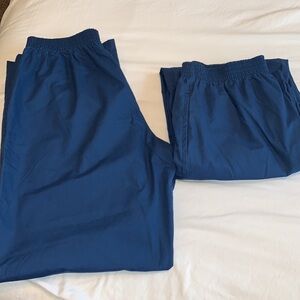 Spectrum Size Medium blue scrub pants with elastic waist bands Worn Once